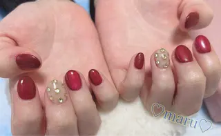 ネイル まるみ ♡のネイルデザイン