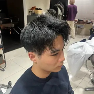 メンズ 艶髪ブリーチカラー 💗manaka💗のヘアスタイル