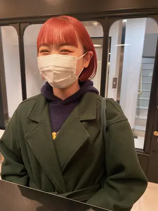 ショート カラー Tomoka🐶🌟 似合わせカット✂︎のヘアスタイル