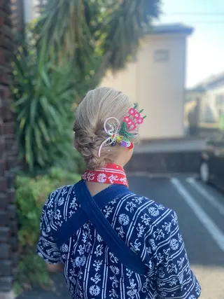 ヘアアレンジ 鈴木 美佑のヘアスタイル