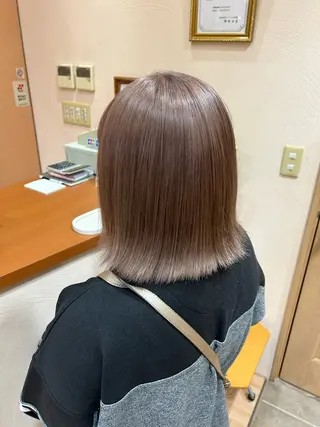 ミディアム カラー coubou所属・mayu .のヘアスタイル