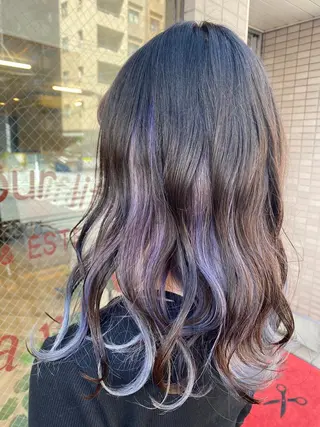 ロング カラー ️🫧押上️🫧はな 🫧うる艶パーマのヘアスタイル