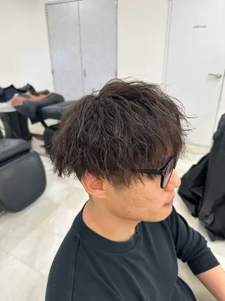 パーマ メンズ AITOKYO  men's 横浜所属・【パーマの達人】 メンズ特化🔥小平徹のヘアスタイル