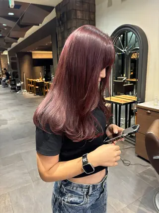 ロング MINX 銀座店所属・MINXginza タイラミユネのヘアスタイル