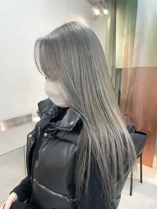 ロング カラー Then所属・mana/ハイトーン /ヘアアレンジ🎀のヘアスタイル