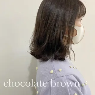 ミディアム 川野 彩海のヘアスタイル