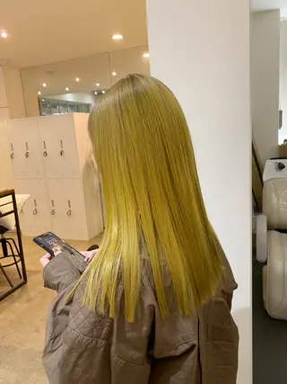 ロング カラー 入江 允のヘアスタイル