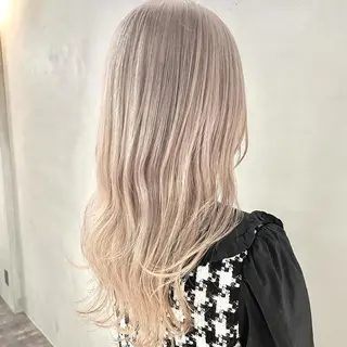 ロング カラー MiL所属・✨ハイトーン✨ 濱田知孝のヘアスタイル