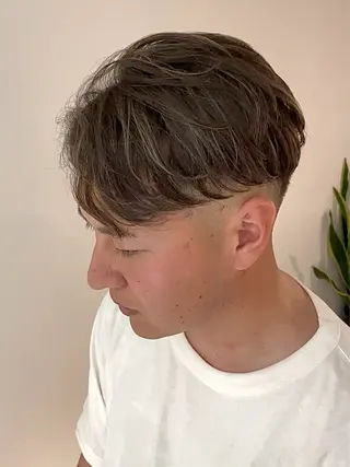 ショート カラー メンズ 🐝メンズパーマ🐝 …rioのヘアスタイル