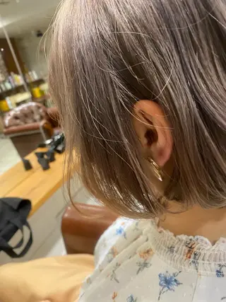 ショート カラー パーマ ヘアアレンジ メンズ キッズ Forest. -髪質改善-のヘアスタイル