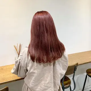 セミロング ハイトーン/レイヤー 💜Akaneのヘアスタイル