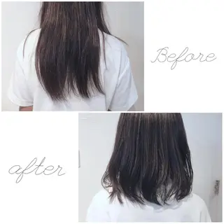 ミディアム 【今だけブリーチ 限定価格💕】すみのヘアスタイル