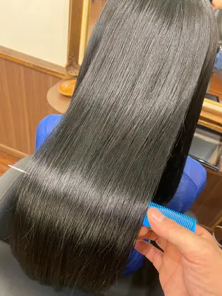 ロング 名古屋栄の髪質改善 トリートメント/清田のヘアスタイル