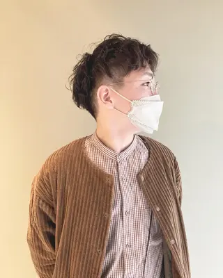 ショート メンズ &72所属・カリスマ フォのヘアスタイル