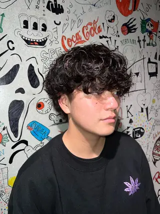 パーマ SON＆MARLEY'S BAR BER所属・江口 沙良のヘアスタイル