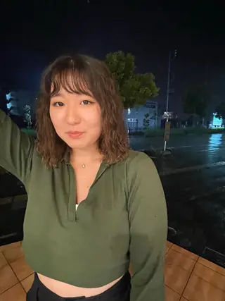 セミロング パーマ パーマ特化/ 藤沢/HYOのヘアスタイル