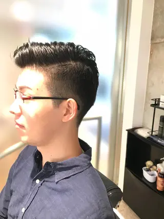 ショート メンズ FRISEUR smile&gentleman所属・【川西能勢口駅1分】 木村　翔乃佑のヘアスタイル