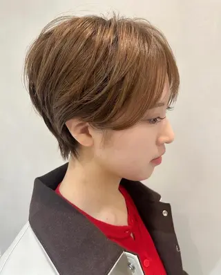 ショート カラー lmu by if所属・久保 亮太のヘアスタイル