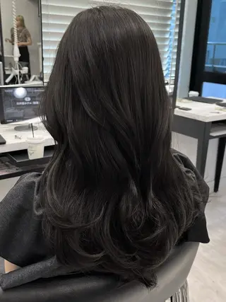 ロング カラー 韓国ヘア🎀 もかのヘアスタイル