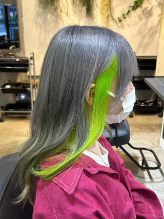 カラー olive for hair【オリーブフォーヘアー】所属・ブリーチ/ショート Takedaのヘアスタイル