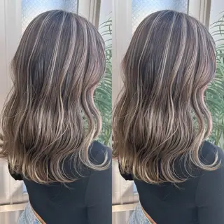 セミロング メンズパーマ/艶 モテカラー/福井悟朗のヘアスタイル