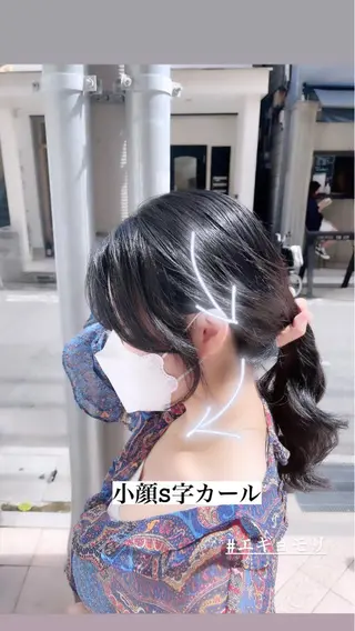 ロング 泉 堅也のヘアスタイル