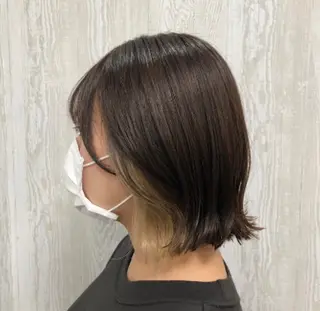 ショート カラー TELA HAIR君津店【テーラーヘアー】所属・阿部 優奈のヘアスタイル