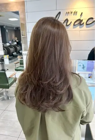 カラー 赤阪 隼のヘアスタイル