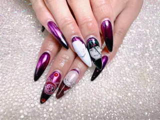 ネイル ゆりか ジョアアンジェ福島のネイルデザイン