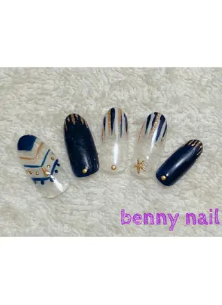 ネイル 最終受付23時半 benny nailのネイルデザイン