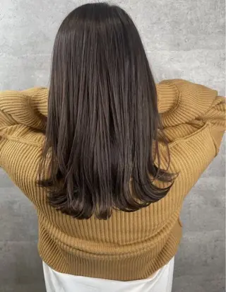 ロング カラー _WHITE並木店所属・林 慶大郎のヘアスタイル