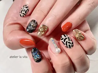 ネイル atelier la vita所属・lavita. mimuraのネイルデザイン
