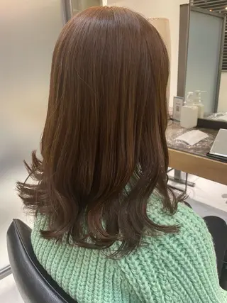 セミロング カラー 🦕小林 大地🦕のヘアスタイル