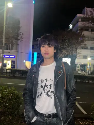 カラー メンズ ハイトーン/ピンク カラー/めい🎀のヘアスタイル