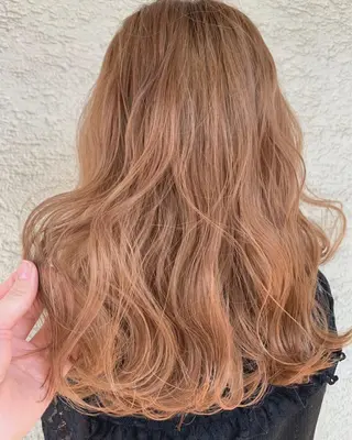 セミロング カラー アブアイ所属・艶髪・酸性ストレート フリツのヘアスタイル