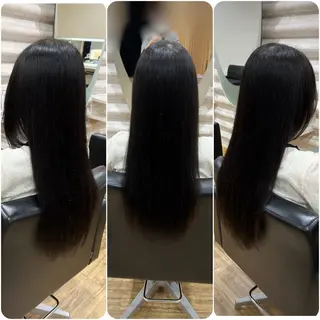 ロング カラー カラーダメージが艶々 『ケア特化店』KONのヘアスタイル