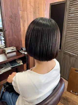 ショート Un Fleur所属・立野 希沙のヘアスタイル