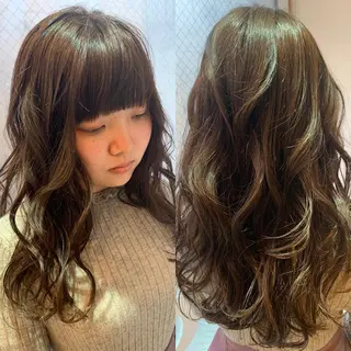 ロング カラー 38【サーティーエイト】所属・REINA 【デザイナー】のヘアスタイル