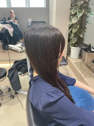セミロング けいせい/横浜/カッ ト/フェード/カラーのヘアスタイル