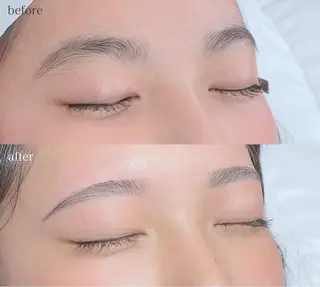 アイブロウ 眉毛&まつ毛👀 Minamiの眉毛・アイブロウイメージ