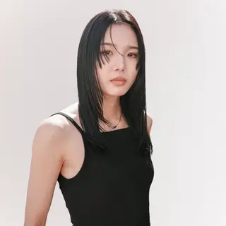 セミロング カラー KOHNO/ブリーチ なし/透明感カラーのヘアスタイル