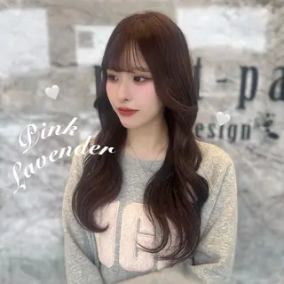 ロング カラー 暖色カラー🎀🎶 田辺 樹里のヘアスタイル