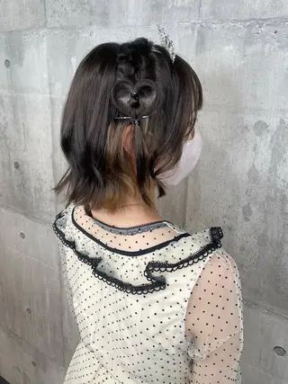 ヘアアレンジ _WHITE浜松店 もえかのヘアスタイル