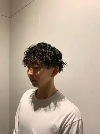 パーマ メンズ 梅田美容室　山本 歩夢のヘアスタイル