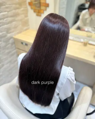 ロング ハイトーンカラー 髪質改善カラーノトのヘアスタイル