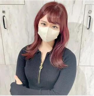 セミロング 🌸Leviju桂店 店長Saki🌸のヘアスタイル