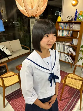 ショート 藤原 あかりのヘアスタイル