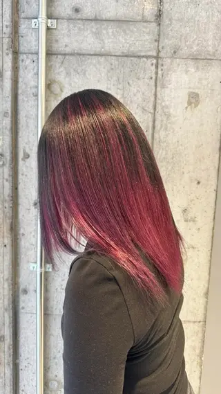 ミディアム EARTH三鷹 こころのヘアスタイル