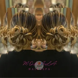 ロング ヘアアレンジ Yamauchi natsumiのヘアスタイル