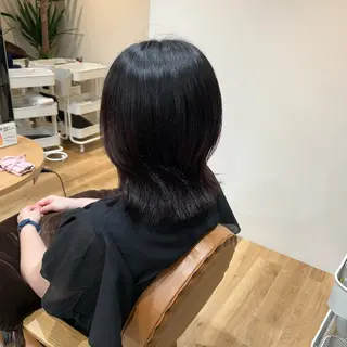 ミディアム 宮本 季奈のヘアスタイル
